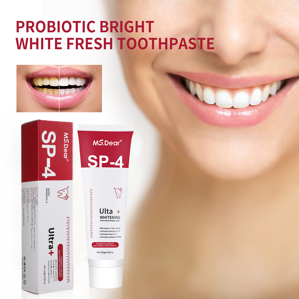 SP-4 プロバイオティックホワイトニング歯磨き粉 ブライト - Teeth Whitening Enzymes のレビューと価格