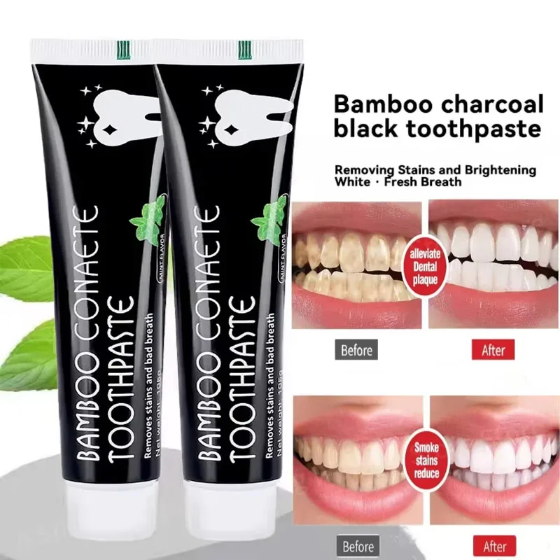 ホワイトニング歯磨き粉 竹炭歯磨き粉 口臭を吸収し、黄色い歯 - Teeth Whitening Charcoal のレビューと価格