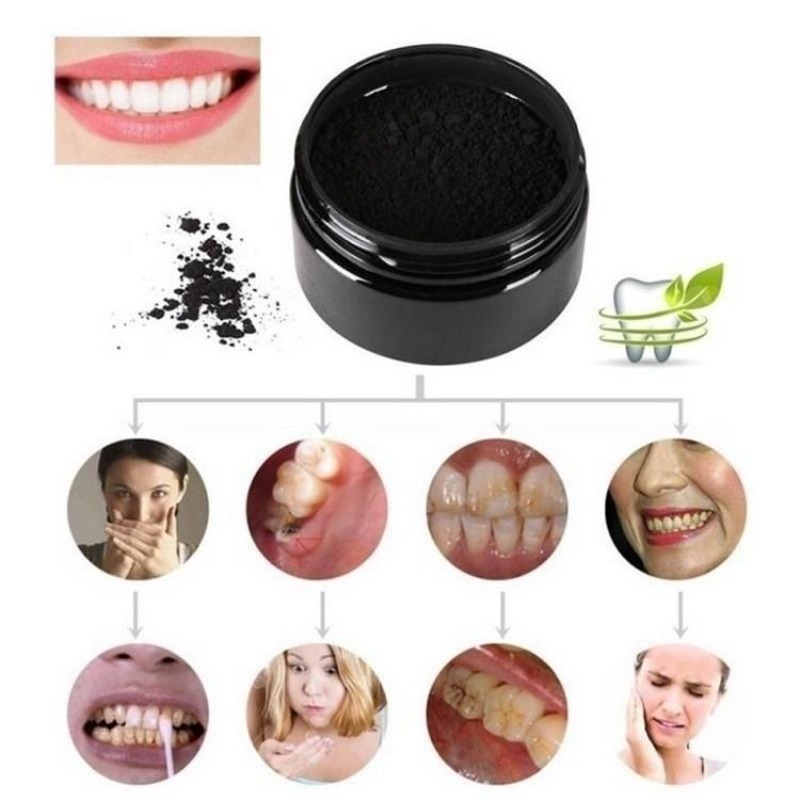 1 ボックス活性炭歯ホワイトニングパウダー、木炭歯クリーニン - Teeth Whitening Charcoal のレビューと価格