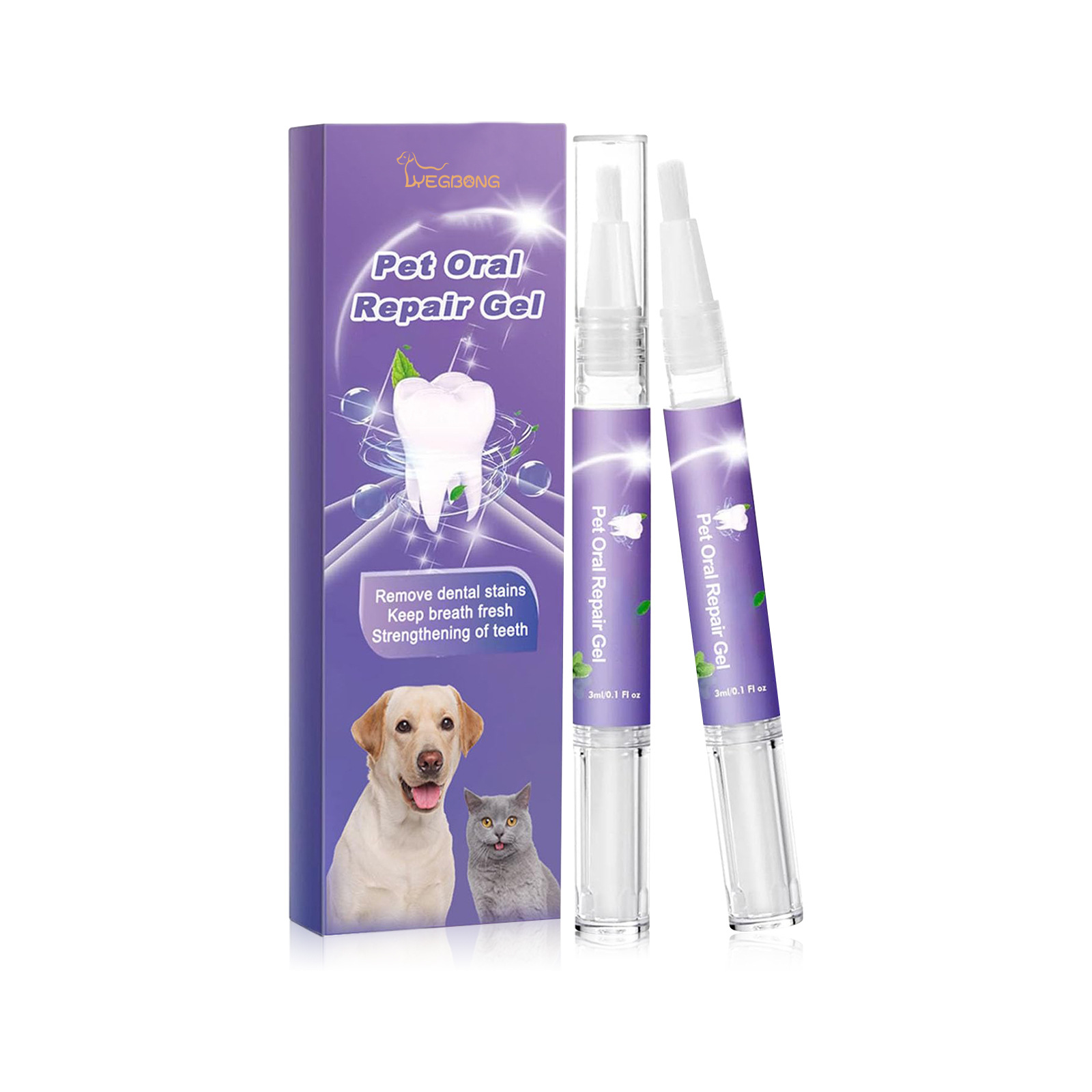 ペット口腔修復ジェル子犬歯石除去消臭剤白くする猫犬歯ステイン - Teeth Whitening Clinic のレビューと価格