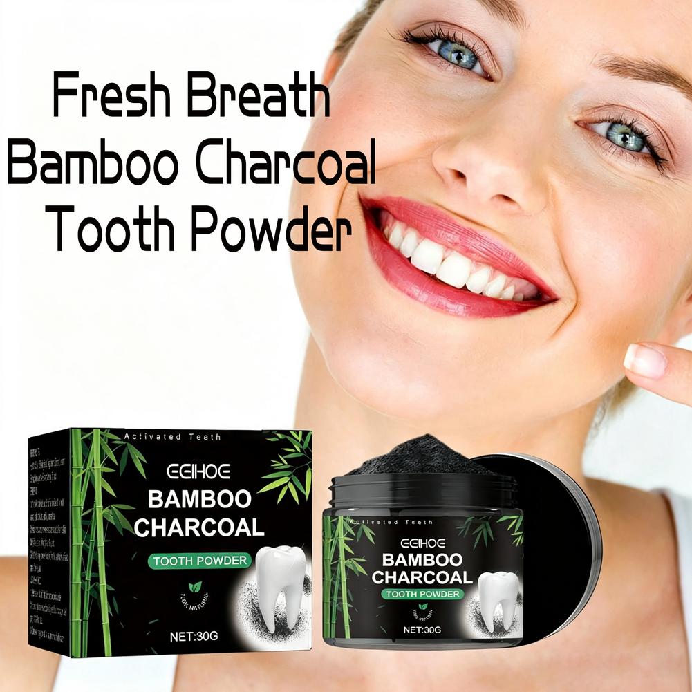 歯のホワイトニングパウダー、活性炭歯のディープクリーニングパ - Teeth Whitening Charcoal のレビューと価格