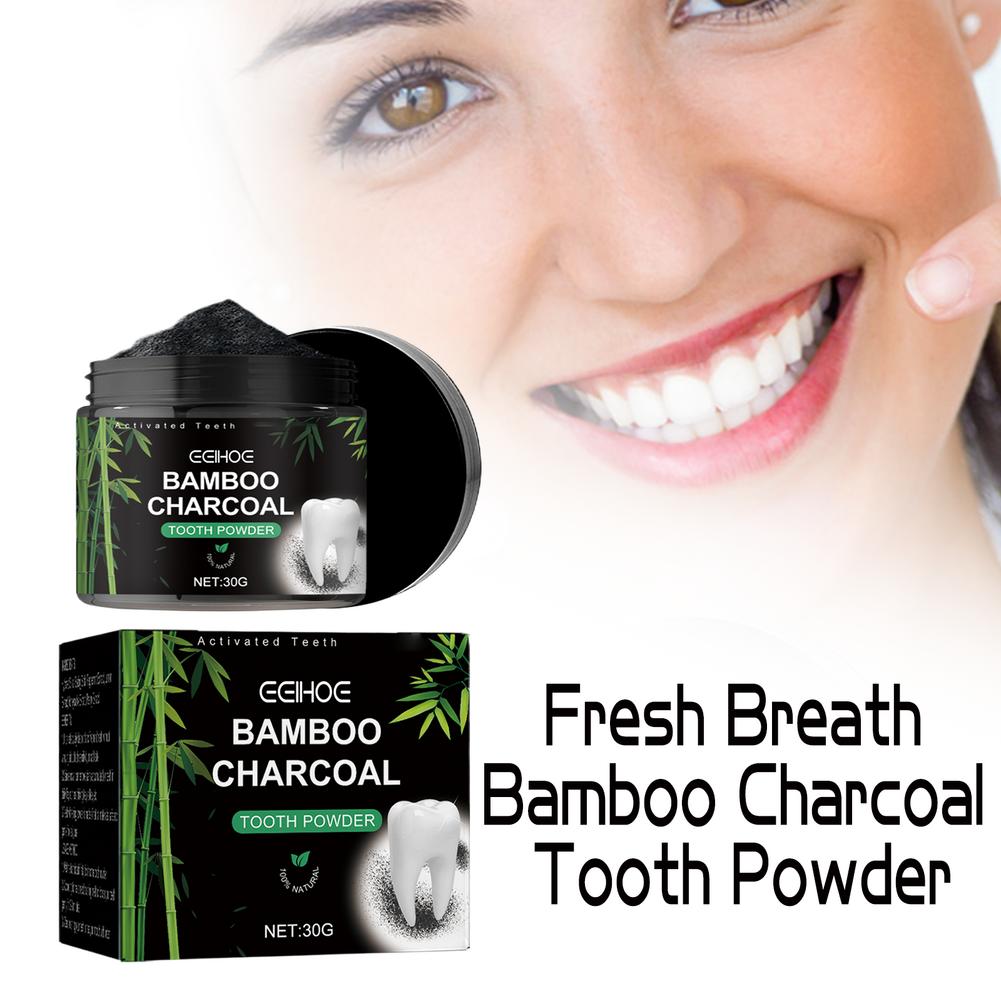 歯のホワイトニングパウダー、活性炭歯のディープクリーニングパ - Teeth Whitening Charcoal のレビューと価格