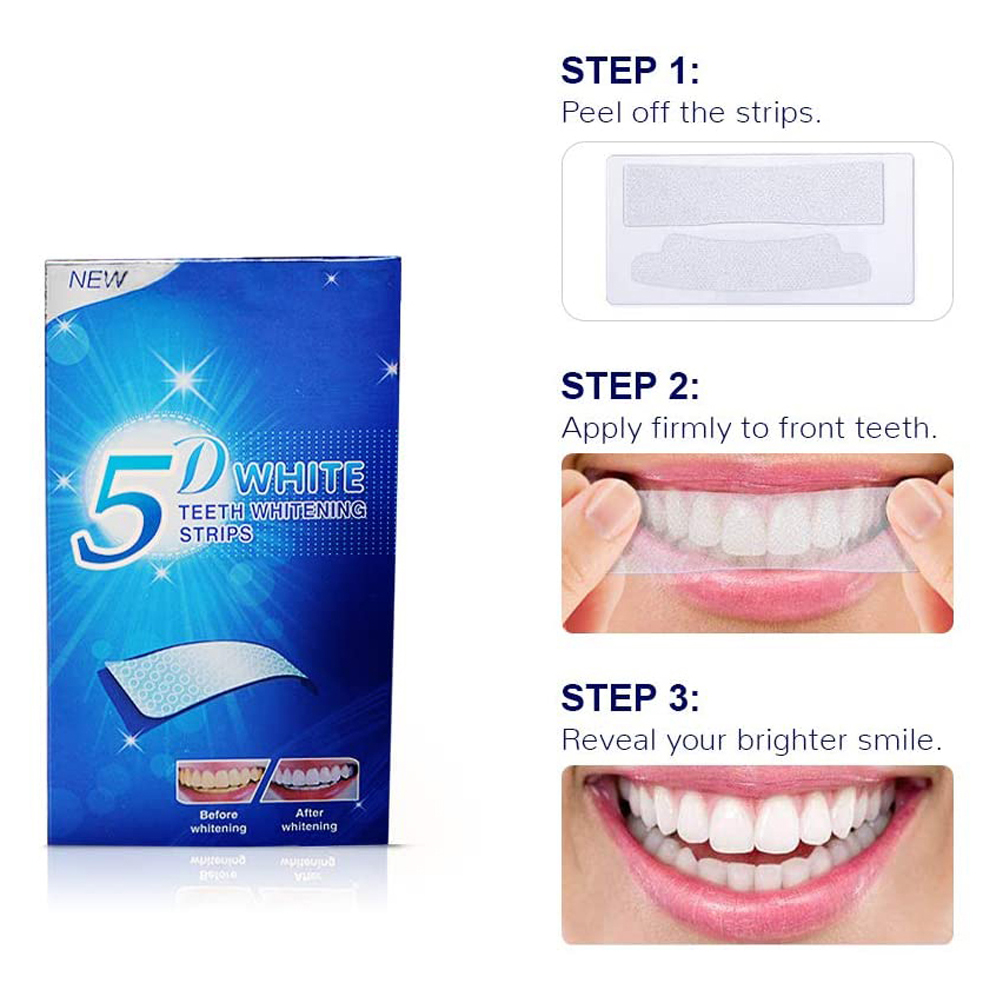 5Dホワイトニングシート ホワイトニングジェル ホワイトスト - Teeth Whitening Clinic のレビューと価格